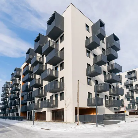 Blue Apartment Ceglana - Free Parking - Self Check-In Katowice Exterior photo